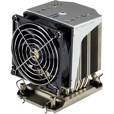 Кулер серверный ABLECOM ACL-S40090 серебристый 92мм алюминий/медь 3800rpm 38db