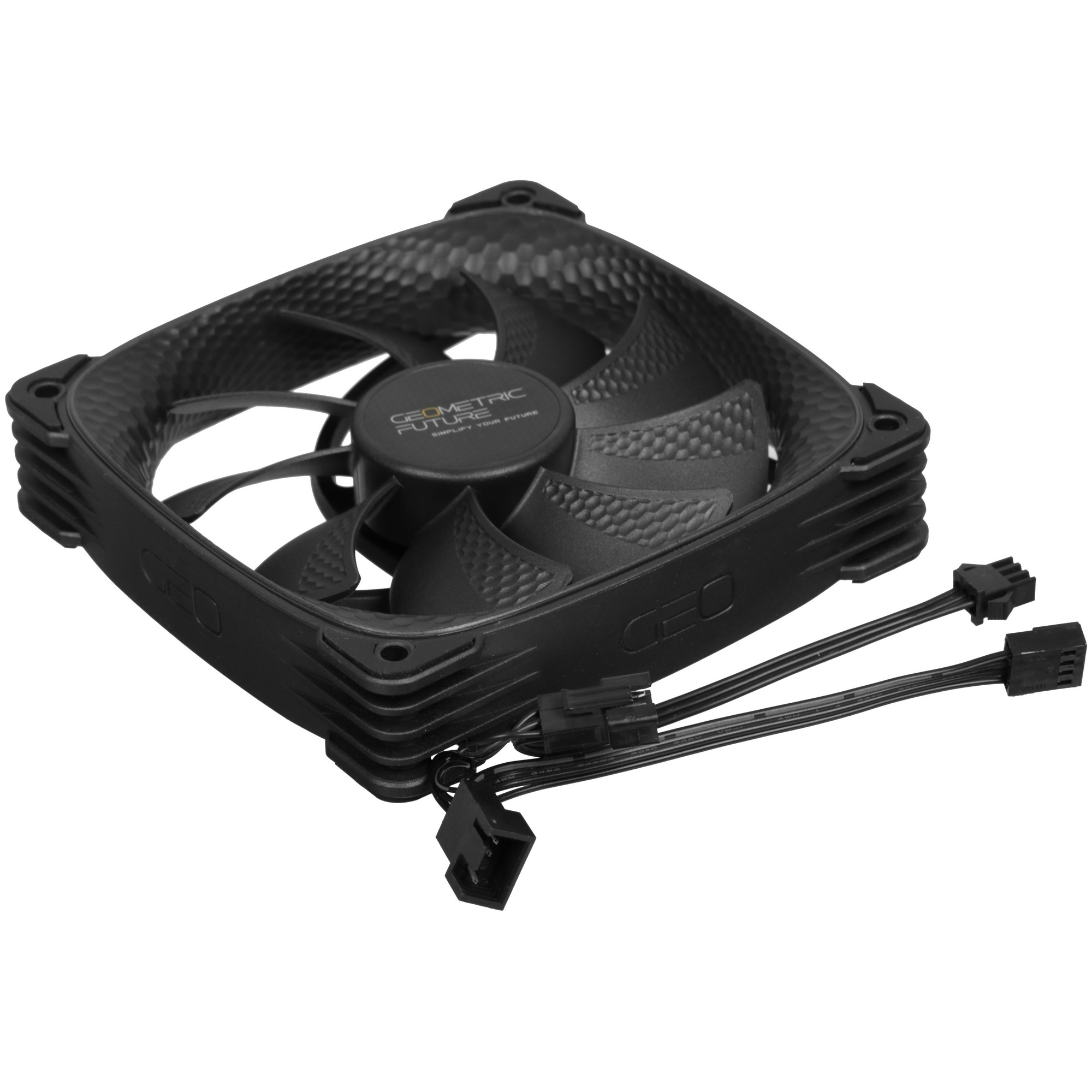 Вентилятор корпусный/ Case Cooler Geometric Future Squama 2503RB-12 Reverse (120x120x25mm, 4-pin PWM