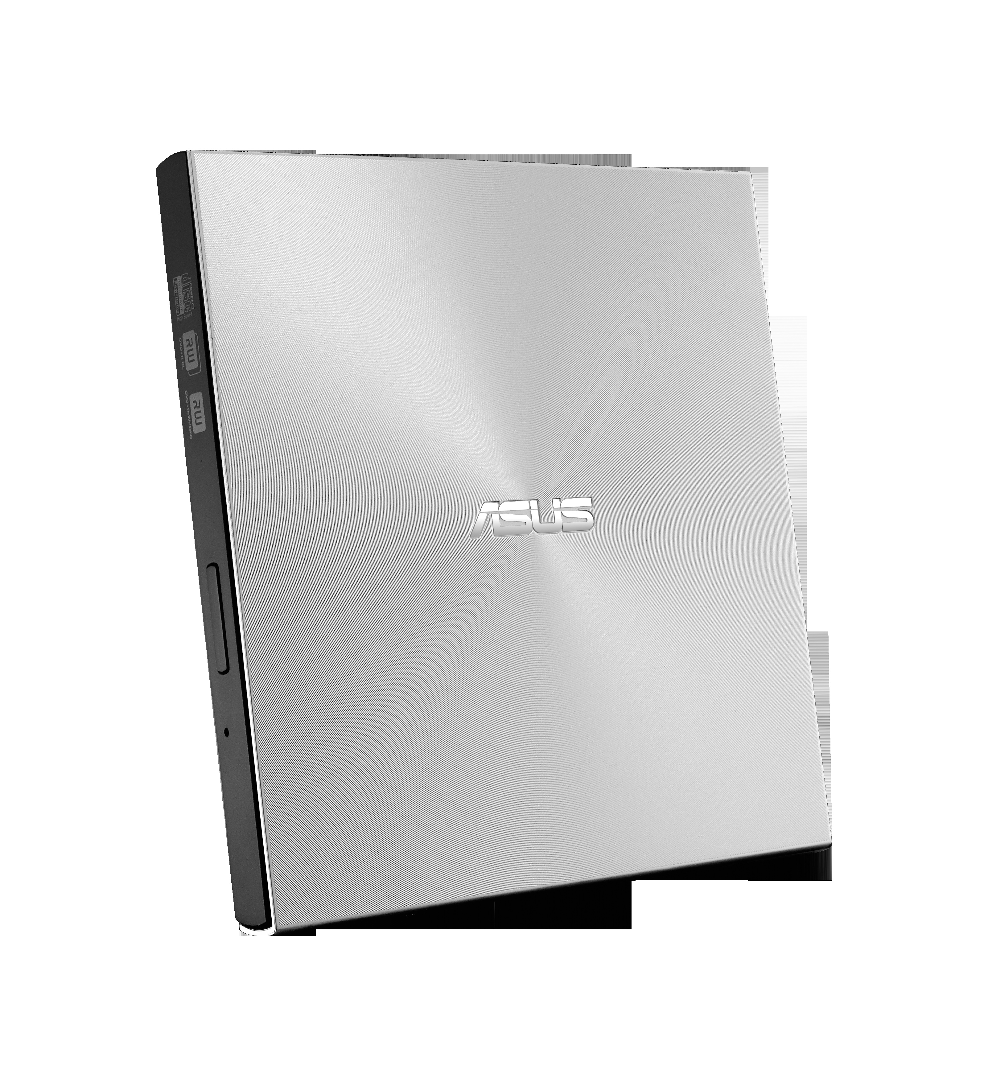 Привод DVD-RW Asus SDRW-08U9M-U серебристый USB slim ultra slim M-Disk Mac внешний RTL