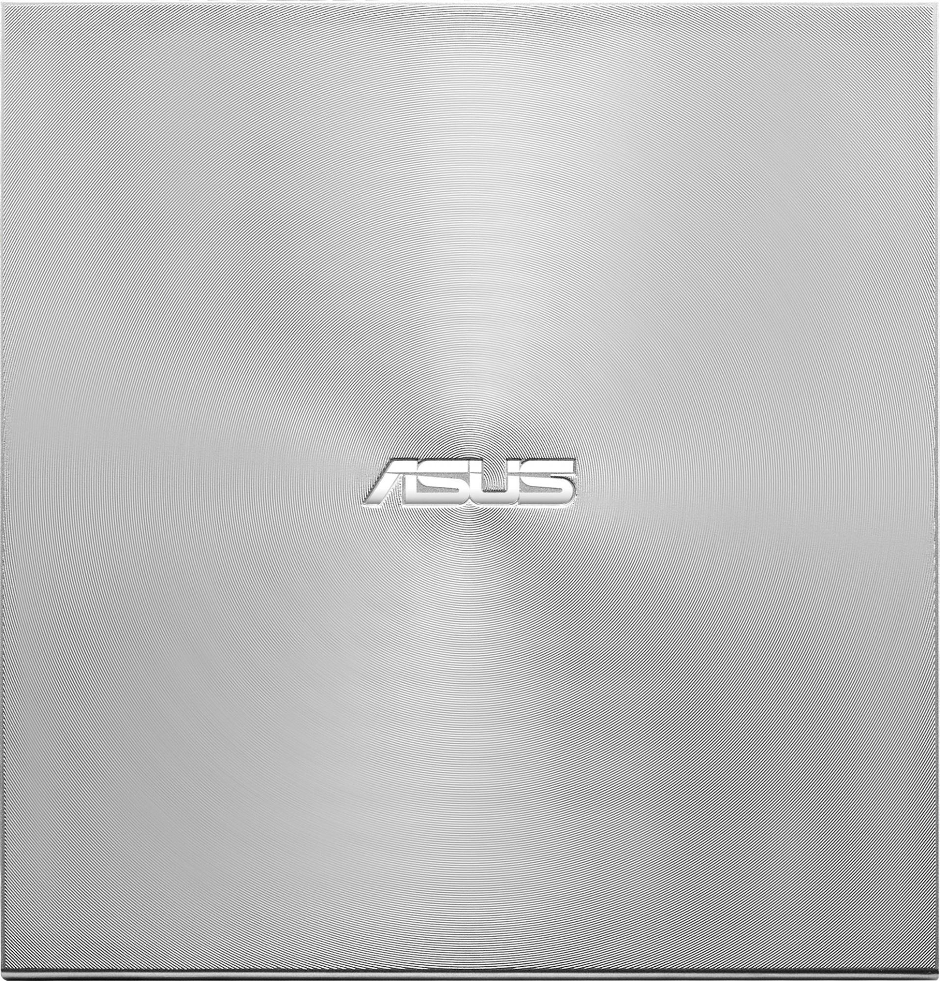 Привод DVD-RW Asus SDRW-08U8M-U серебристый USB slim ultra slim M-Disk Mac внешний RTL
