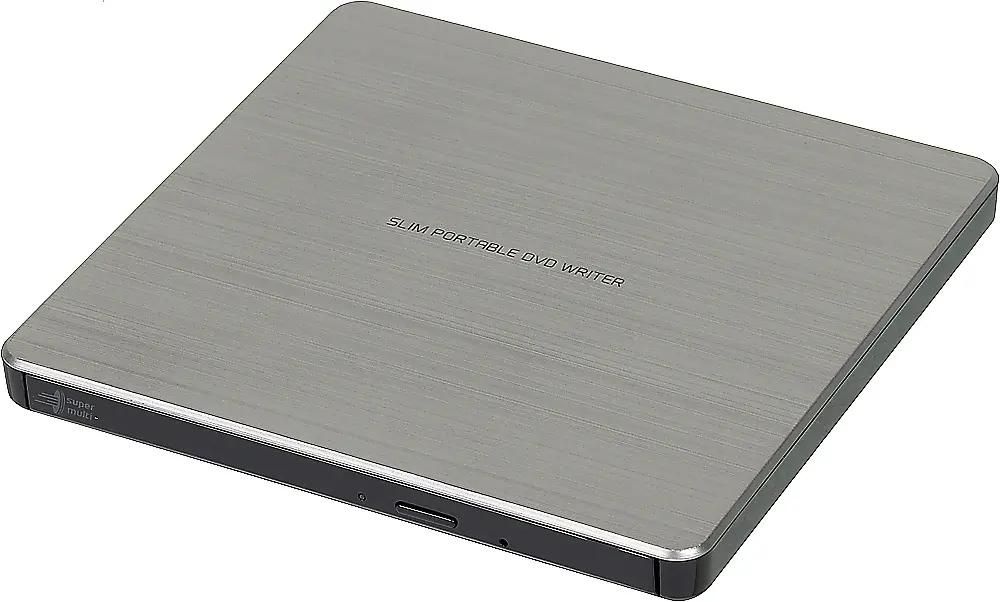 Оптический привод LG DVD-RW ext. Silver Slim Ret. USB2.0
