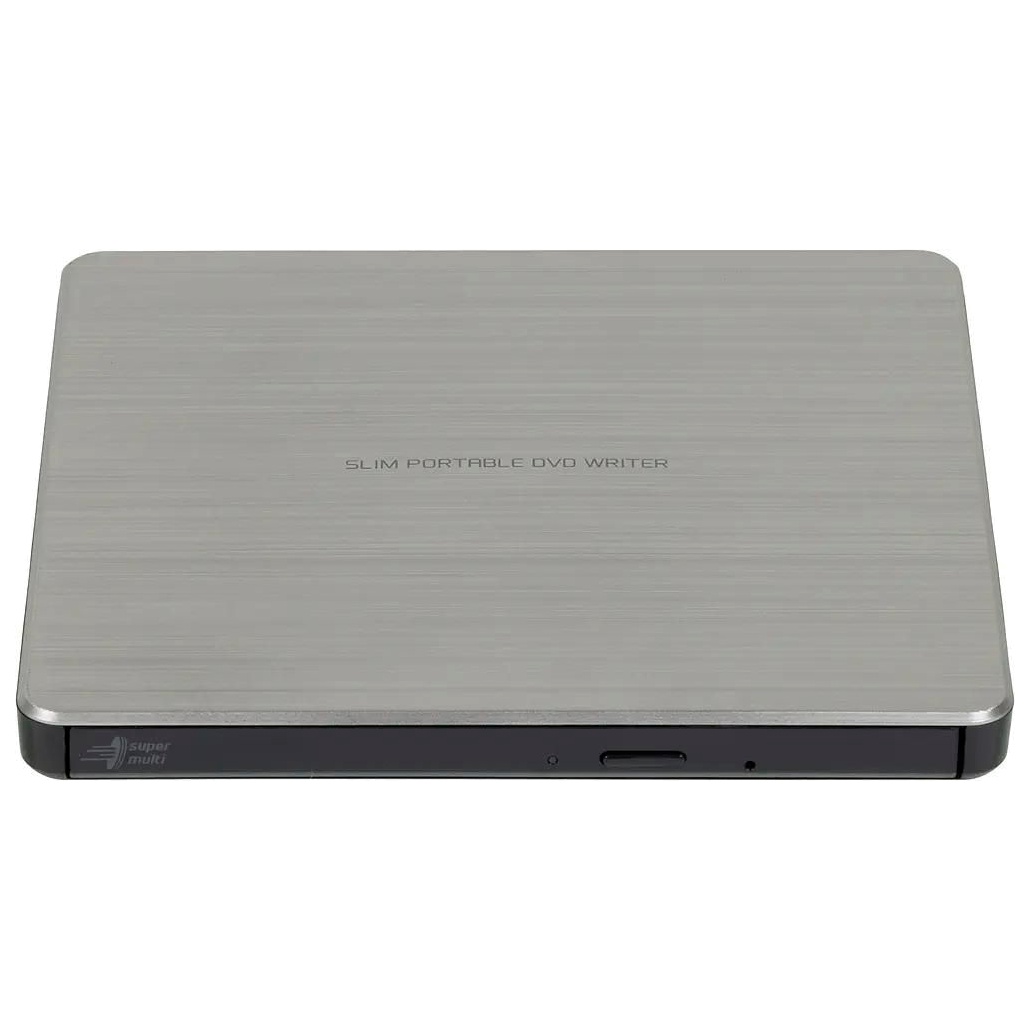 Оптический привод LG DVD-RW ext. Silver Slim Ret. USB2.0