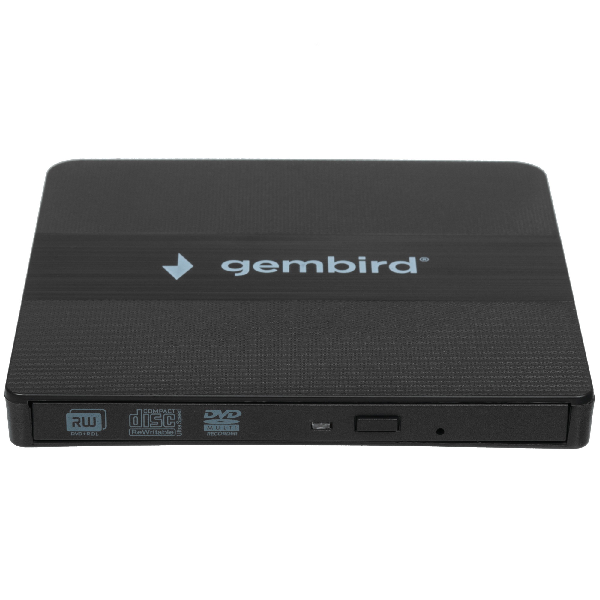 Внешний CD/DVD привод USB 3.0 Gembird DVD-USB-03C пластик, черный