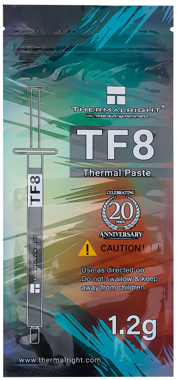 Термопаста Thermalright TF8-1.2G 13.8Вт/(м-К) шприц 1.2гр.