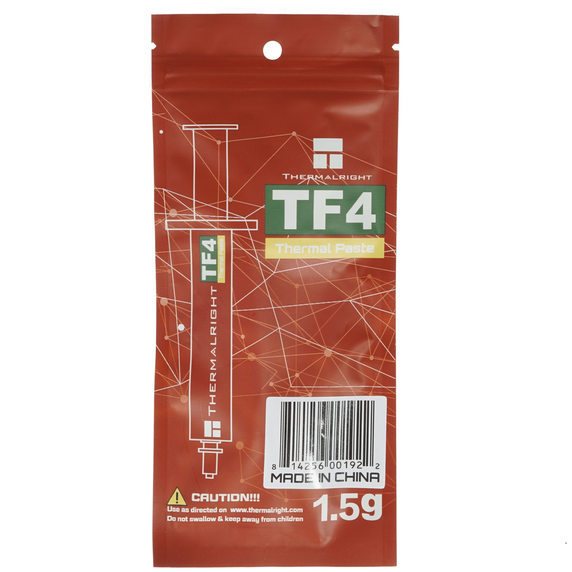 Термопаста Thermalright TF4-1.5G 9.5Вт/(мК) шприц 1.5гр.