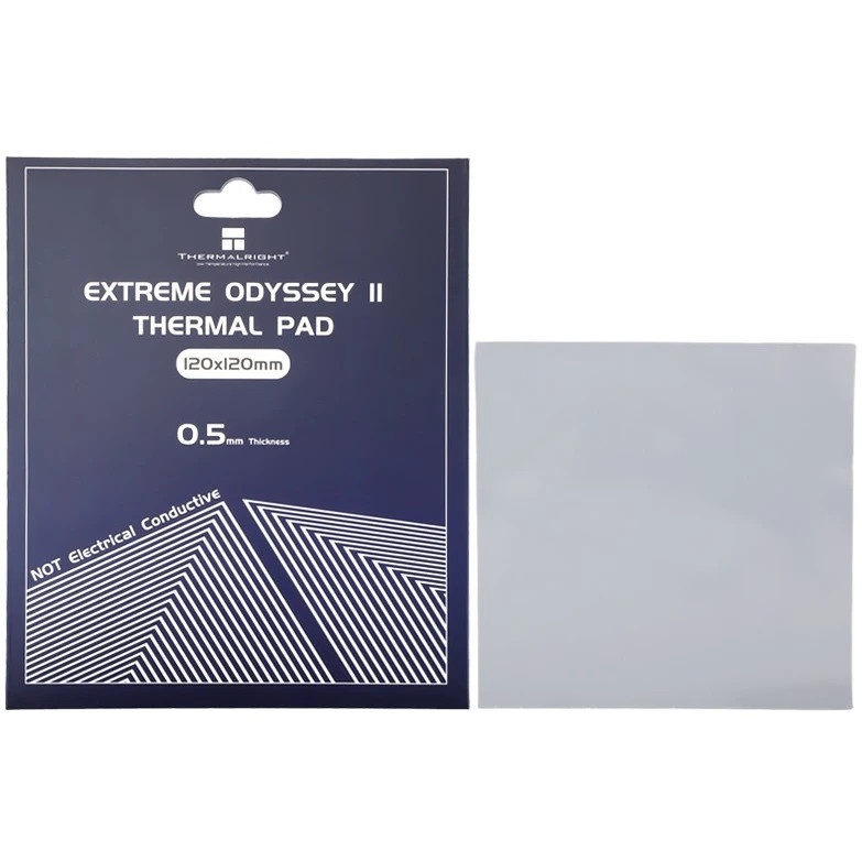 Листовой термоинтерфейс Thermalright Extreme Odyssey II, размер 120x120 мм,толщина 0.5 мм, 14.8 Вт/(