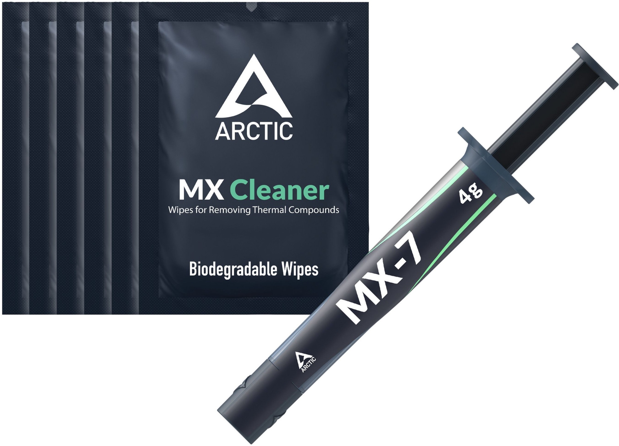 Термопаста Arctic Cooling MX-7 Thermal Compound 4-gramm  with 6pcs MX Cleaner (ACTCP00092A)