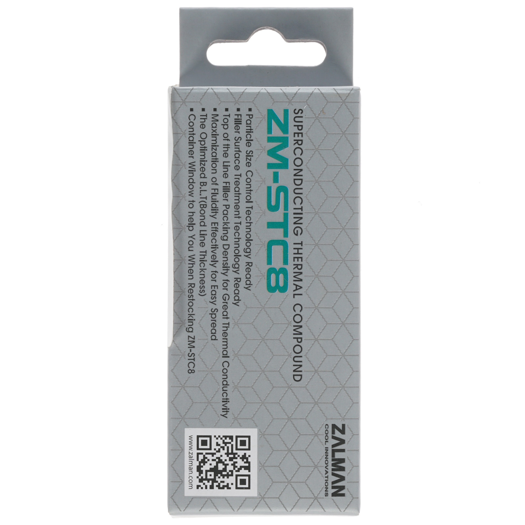 Термопаста ZALMAN ZM-STC8 (1.5g, шприц) RTL