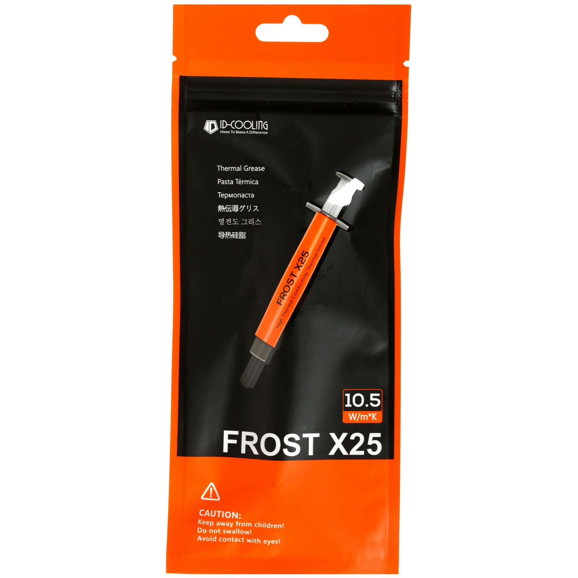 Термопаста ID-COOLING FROST X25 4g (200шт/кор,Thermal Paste) Retail