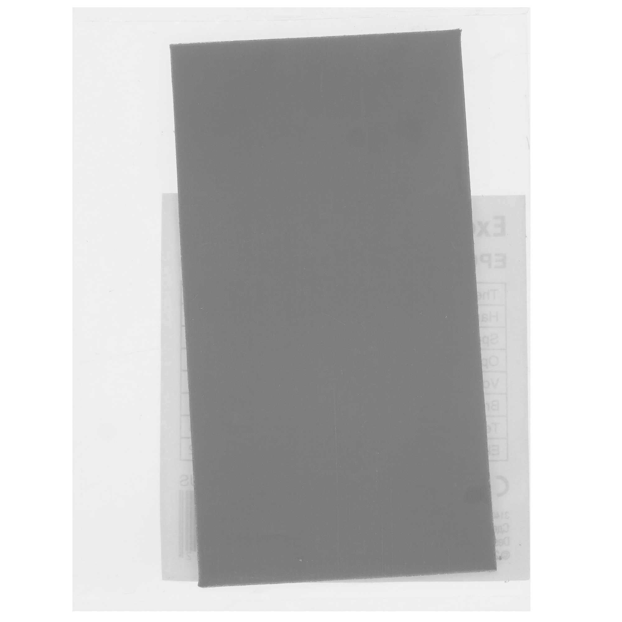Термопрокладка ExeGate EPG-9WMK (45x85x0.5 mm, 8,5 Вт/ (м•К), теплопроводящая клейкая двухсторонняя)