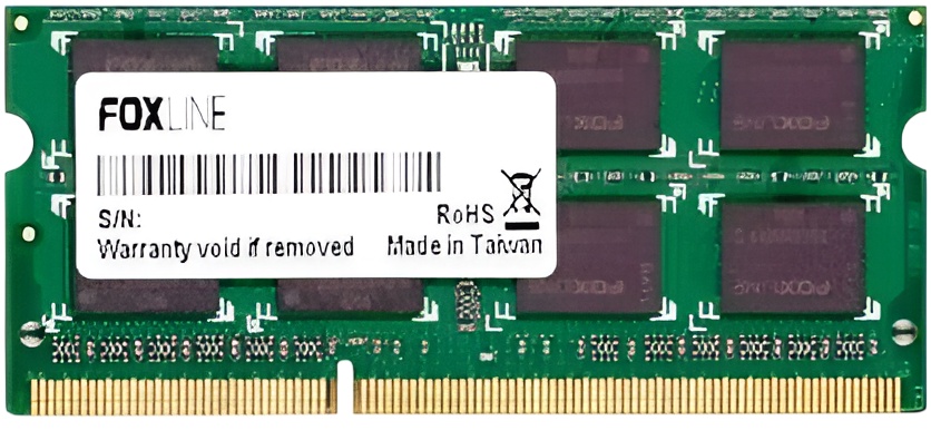 Память оперативная Foxline SODIMM 32GB 3200 DDR4 ECC CL22 (2Gb*8)