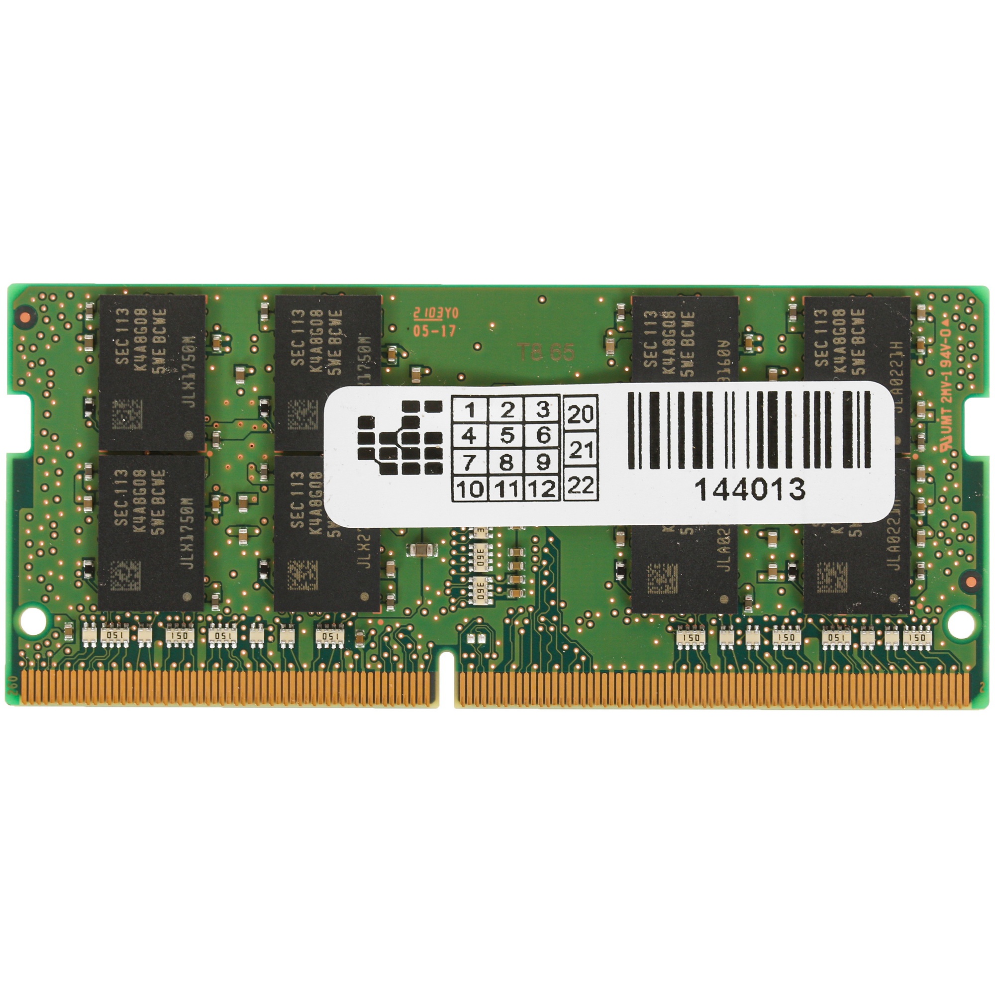 Оперативная память Samsung, DDR4, 16GB (1x16GB), 3200MHz, CL22, SO-DIMM, OEM