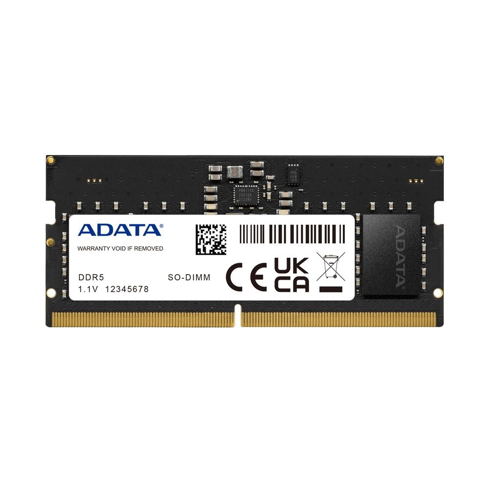 Оперативная память ADATA, DDR5, 8GB (1x8GB), 4800MHz, CL40, SO-DIMM