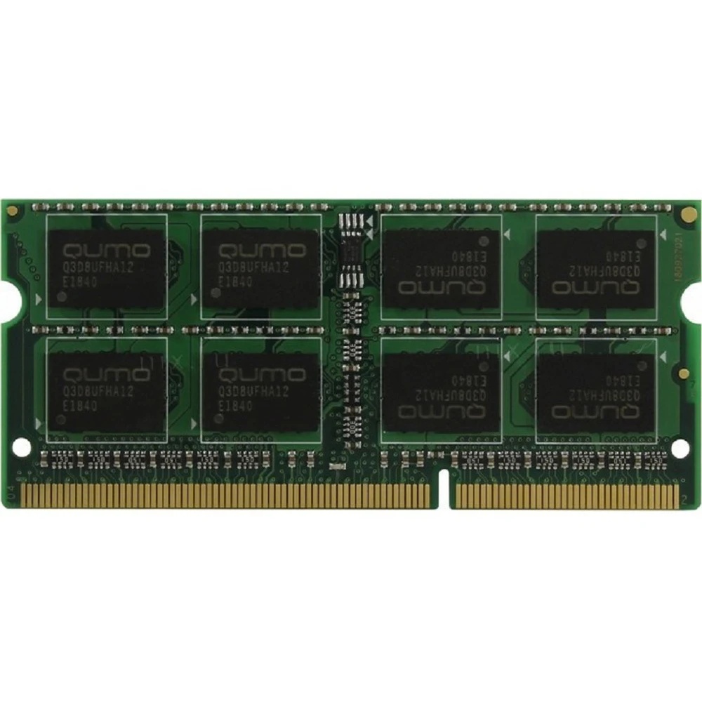 Оперативная память QUMO, DDR3, 8GB (1x8GB), 1600MHz, CL11, SO-DIMM