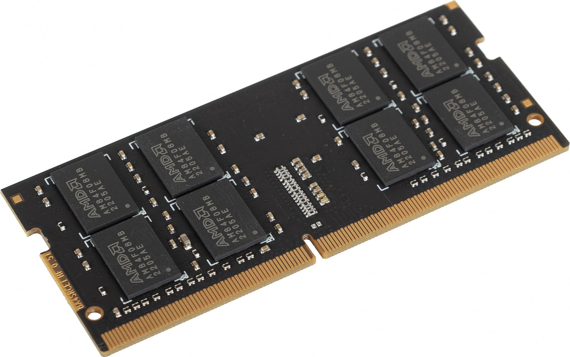 Оперативная память AMD Radeon R7, 32GB, DDR4, 2666MHz, CL19, SO-DIMM