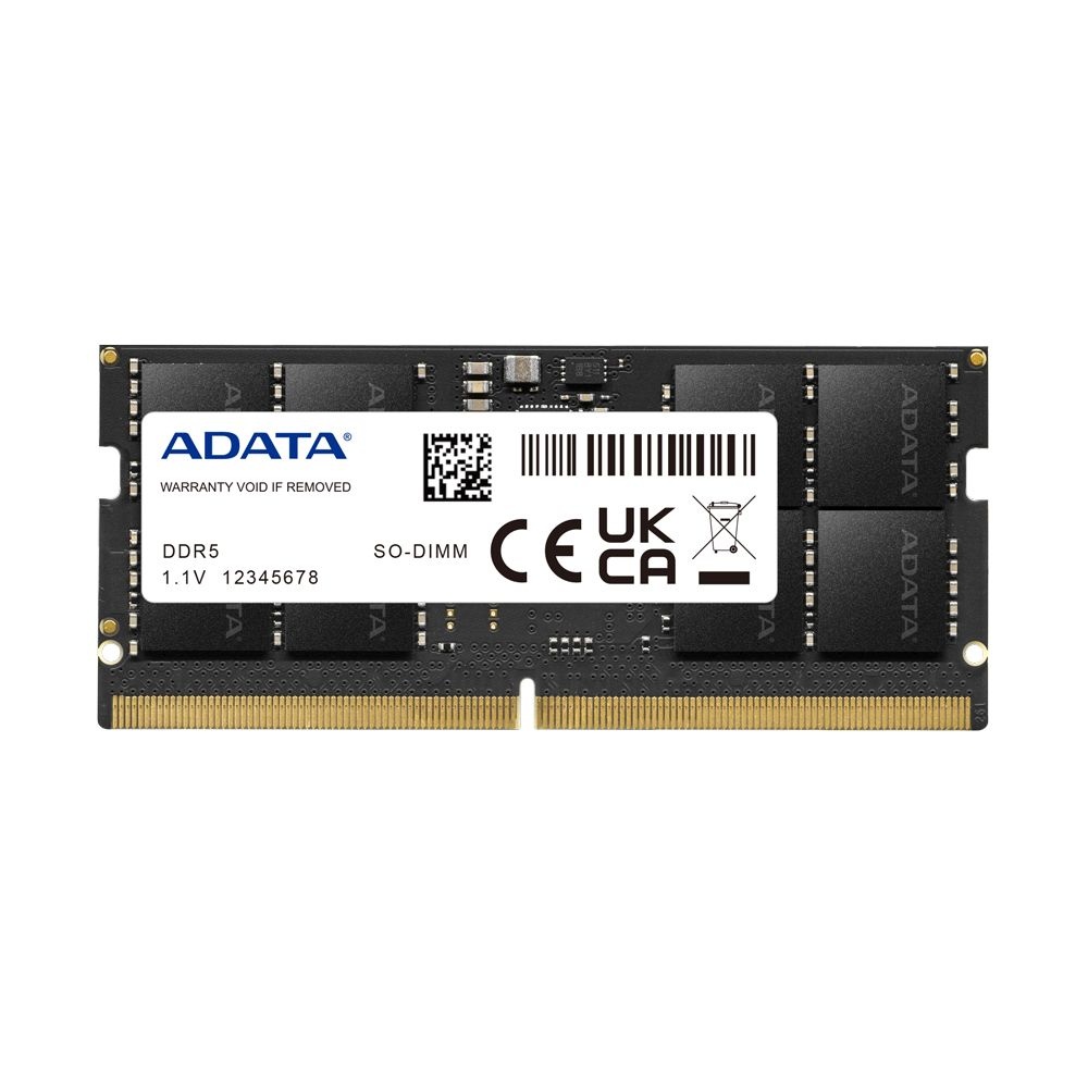 Оперативная память ADATA, DDR5, 16GB (1x16GB), 4800MHz, CL40, SODIMM
