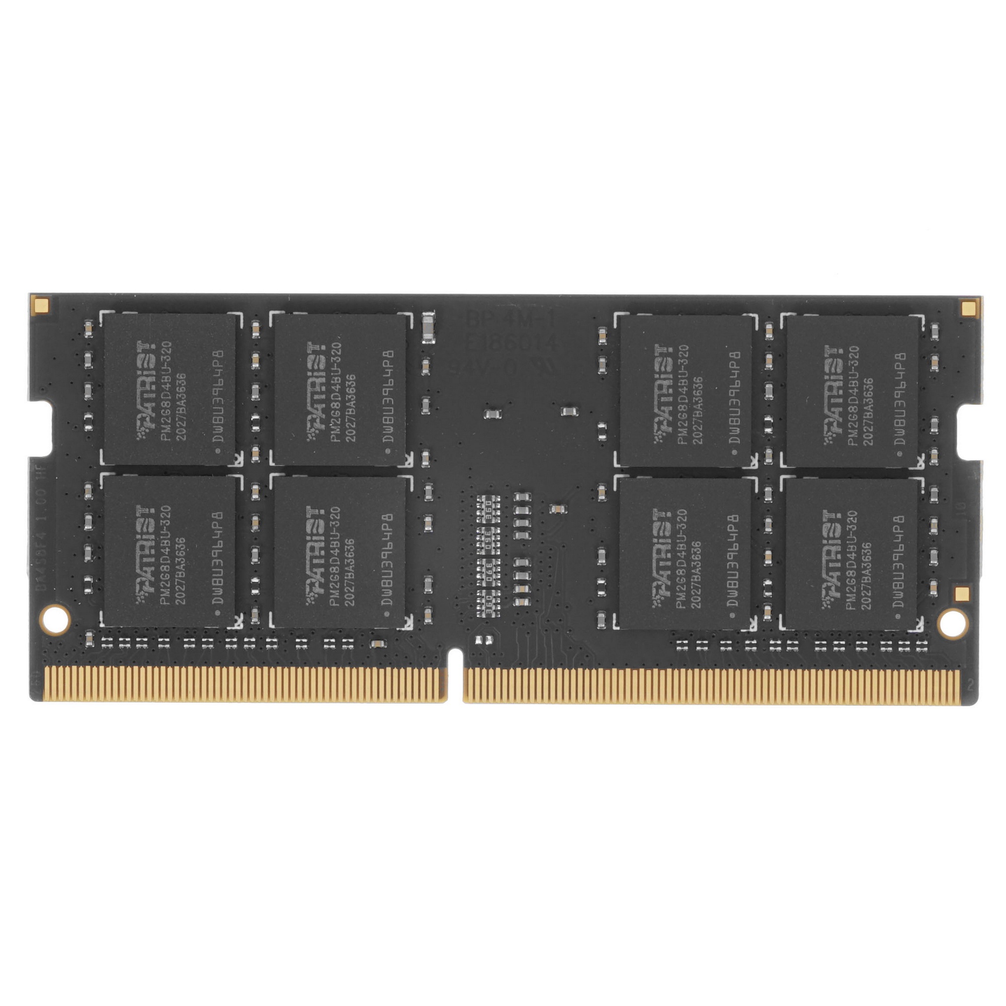 Оперативная память Patriot Signature, DDR4, 32GB (1x32 GB), 3200 MHz, CL22, SO-DIMM