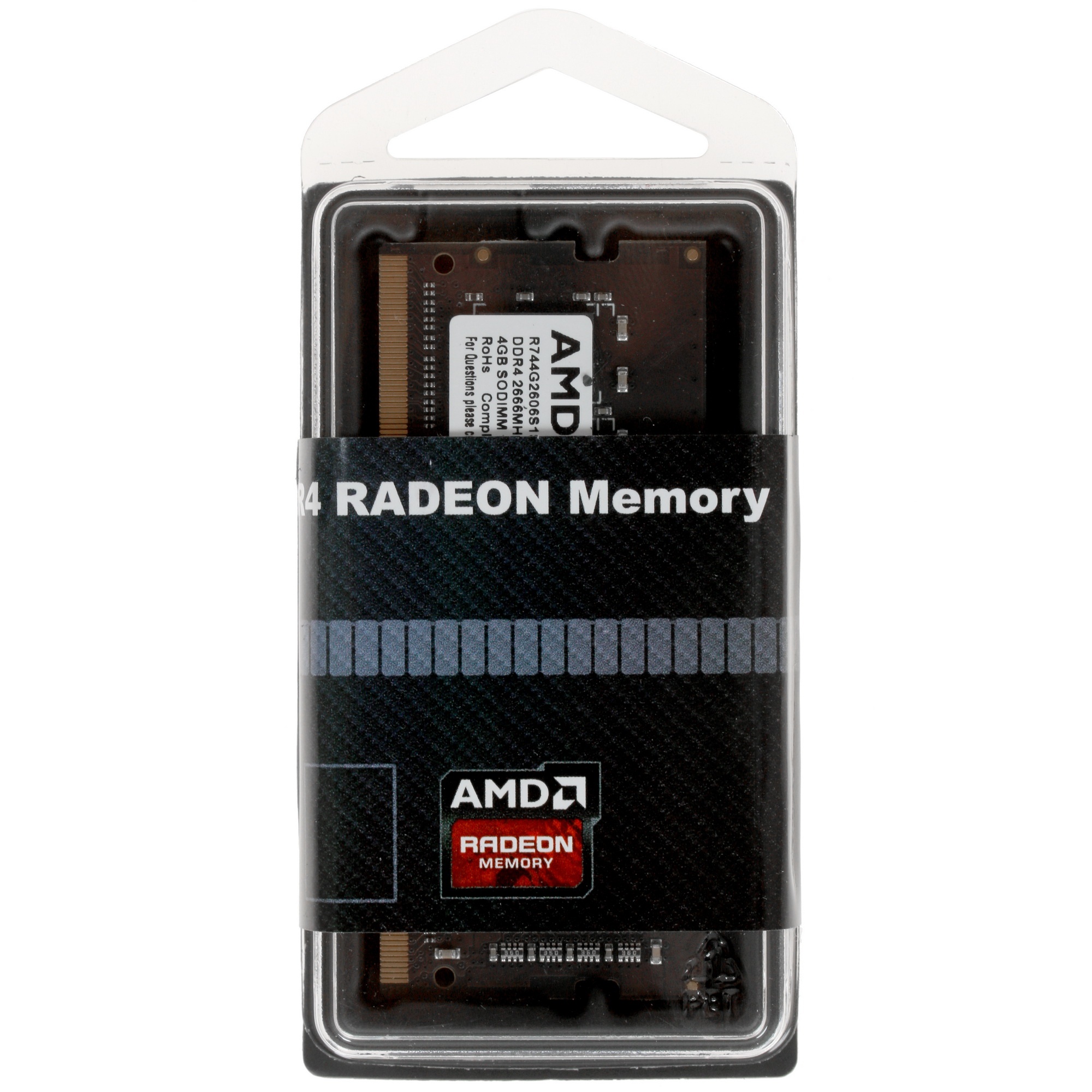 Оперативная память AMD Radeon R7, DDR4, 4GB (1x4GB), 2666MHz, CL16, SO-DIMM