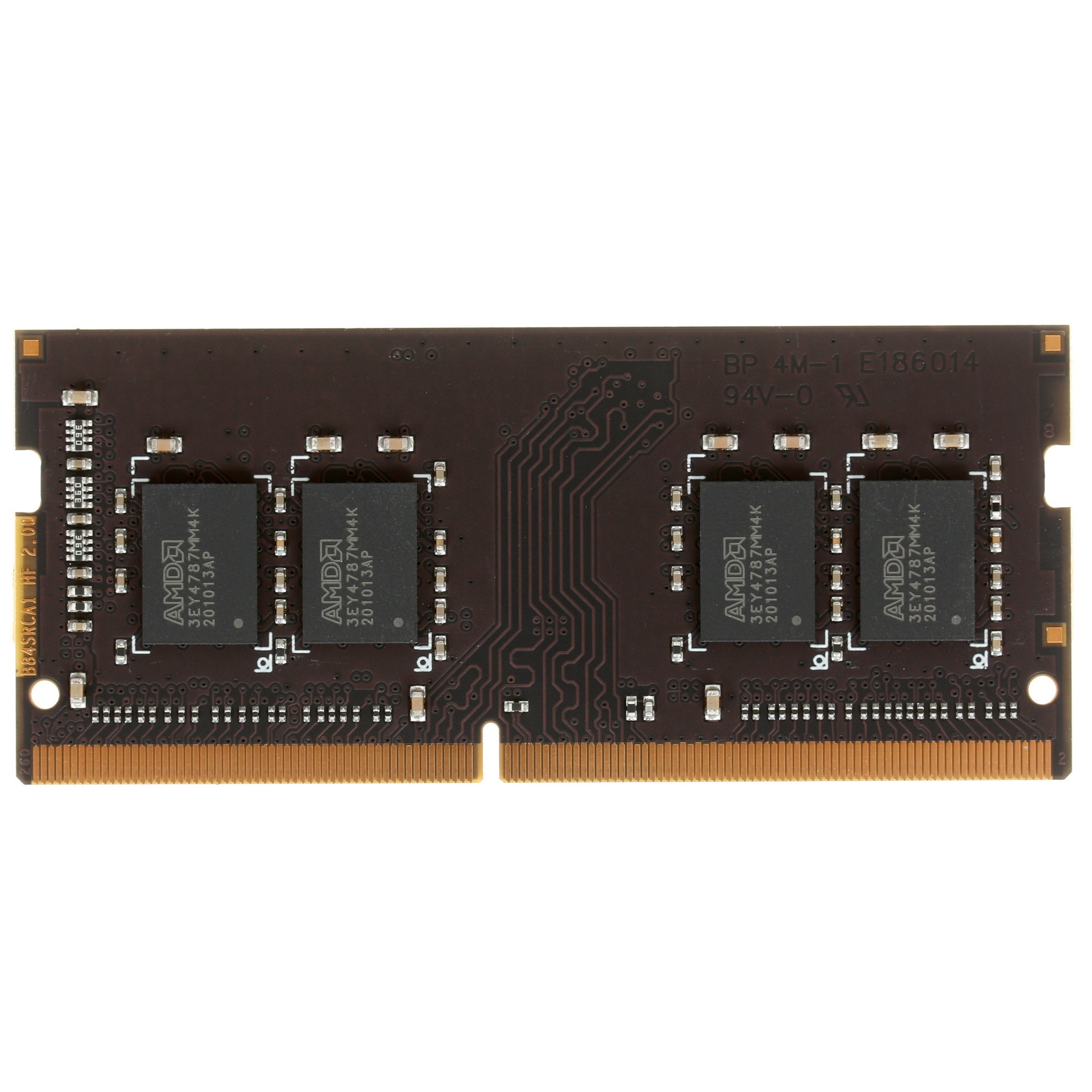 Оперативная память AMD Radeon R7, DDR4, 4GB (1x4GB), 2666MHz, CL16, SO-DIMM