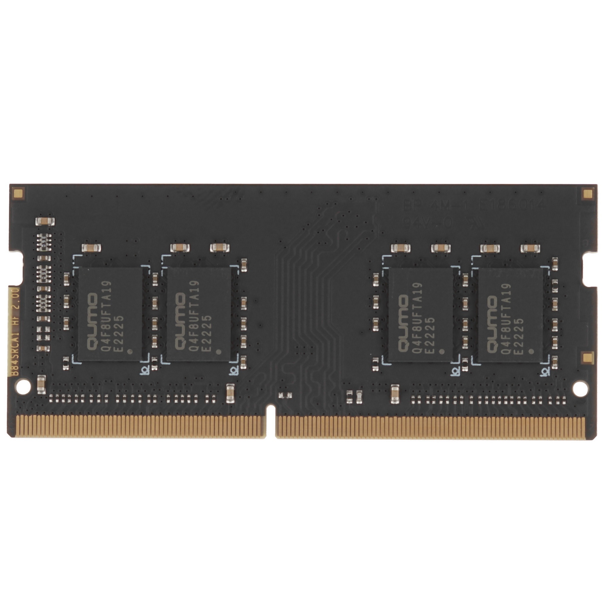 Оперативная память QUMO, DDR4, 16GB (1x16 GB), 3200 MHz, CL22, SO-DIMM