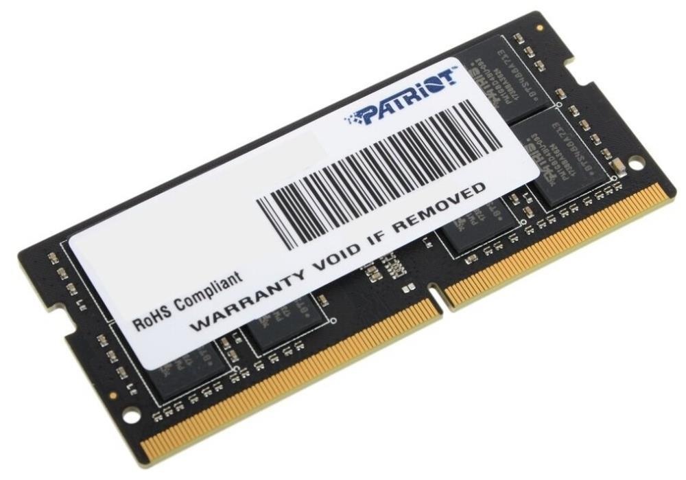 Оперативная память Patriot Signature, DDR4, 16GB (1x16 GB), 3200 MHz, CL22, SO-DIMM