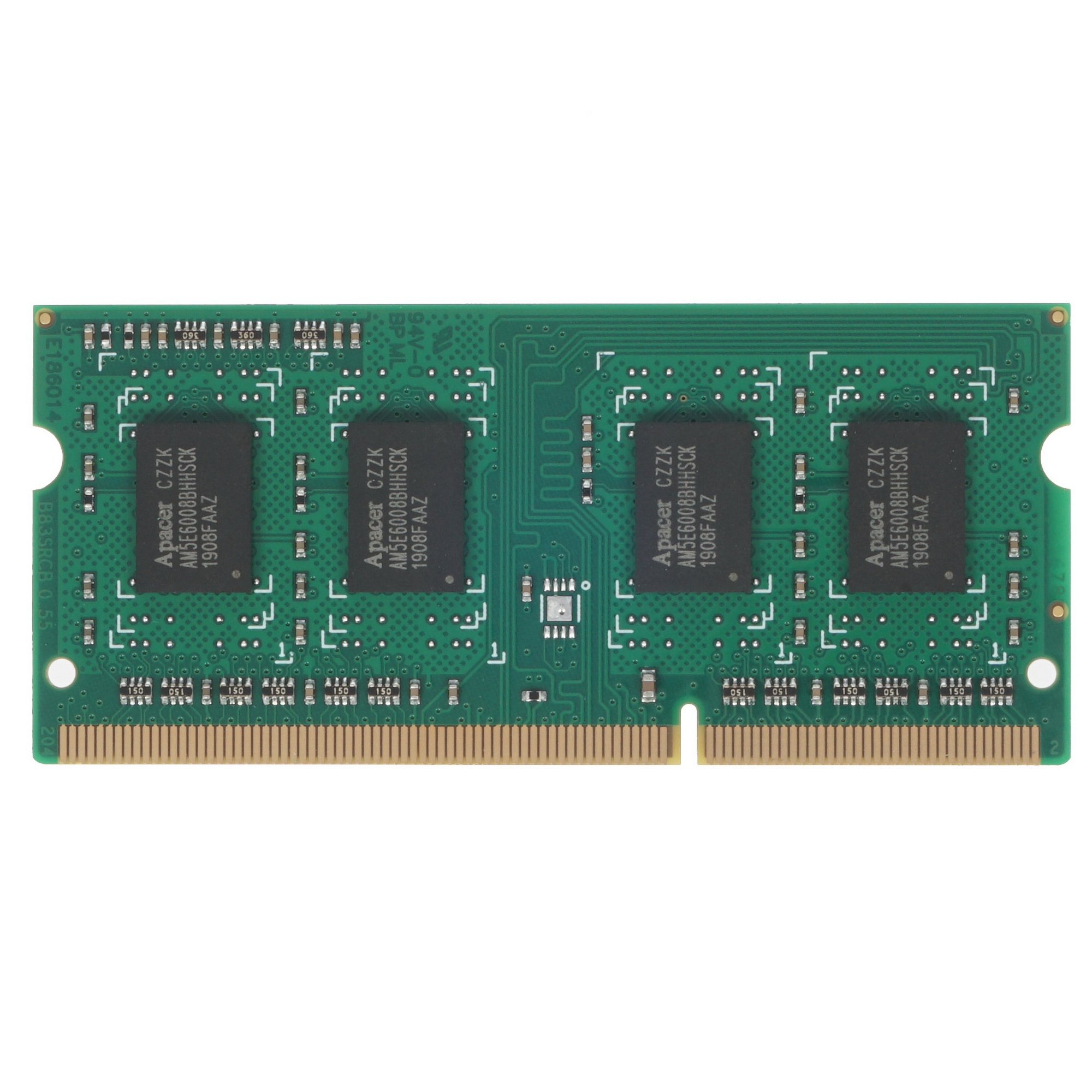 Оперативная память Apacer, DDR3L, 4GB (1x4GB), 1600MHz, CL11, SO-DIMM