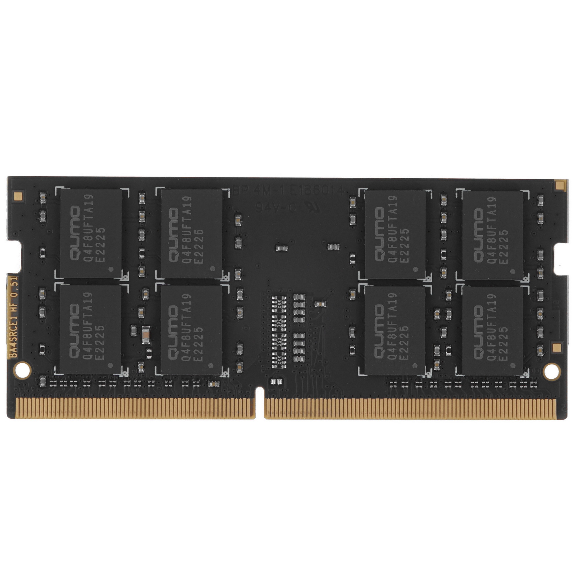 Оперативная память QUMO, DDR4, 32GB (1x32GB), 3200MHz, CL22, SO-DIMM