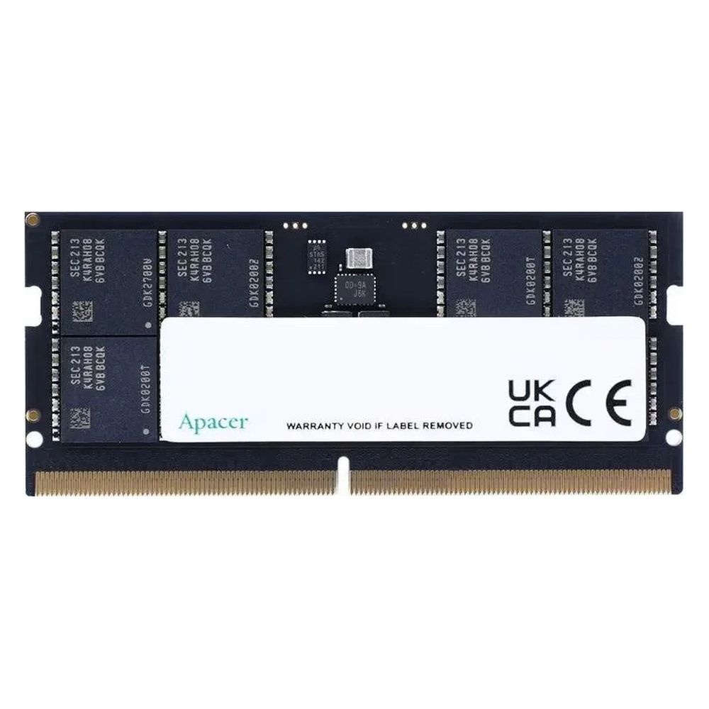 Оперативная память Apacer, DDR5, 8GB (1x8GB), 5600MHz, CL40, SO-DIMM
