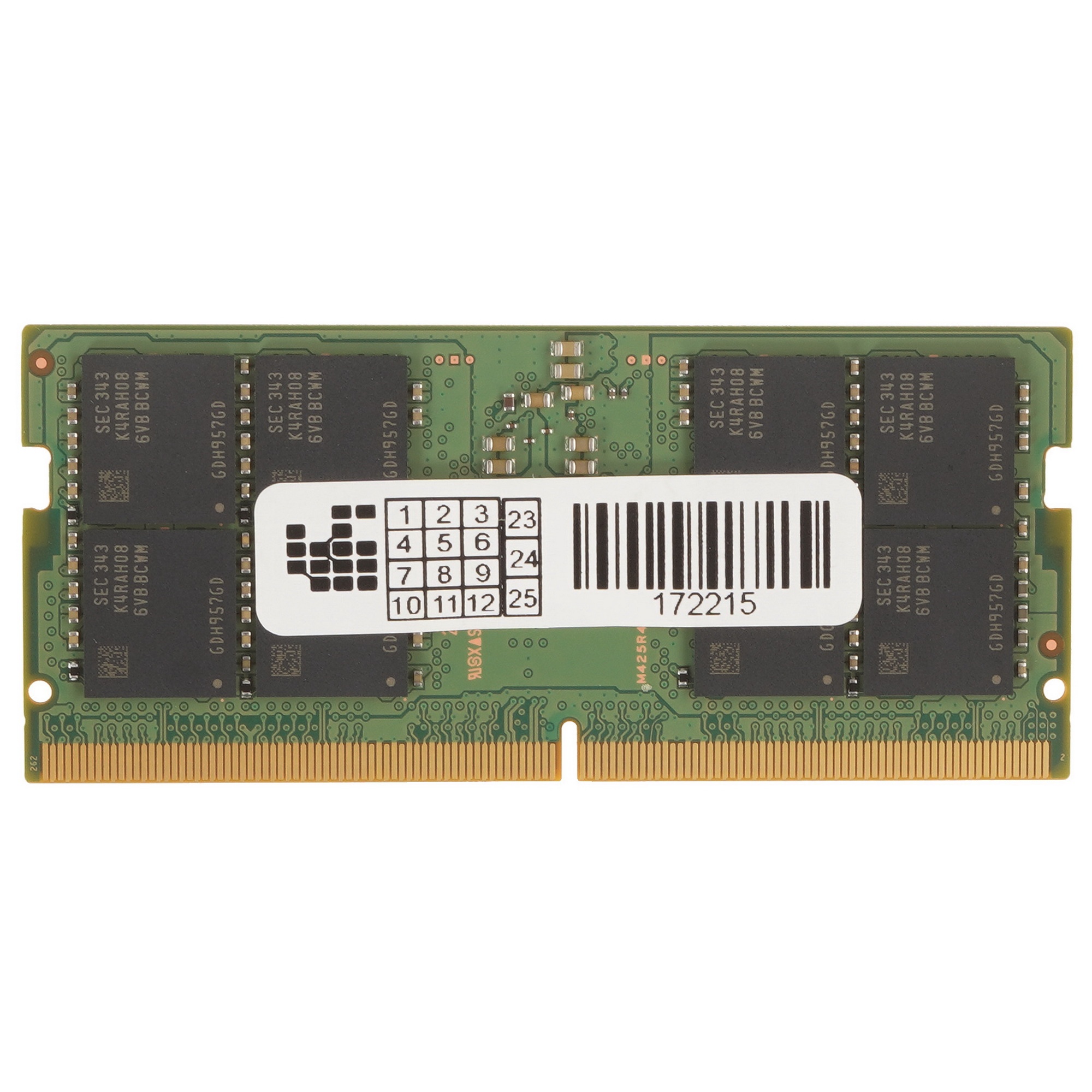 Оперативная память Samsung, DDR5, 32GB (1x32GB), 5600MHz, SO-DIMM