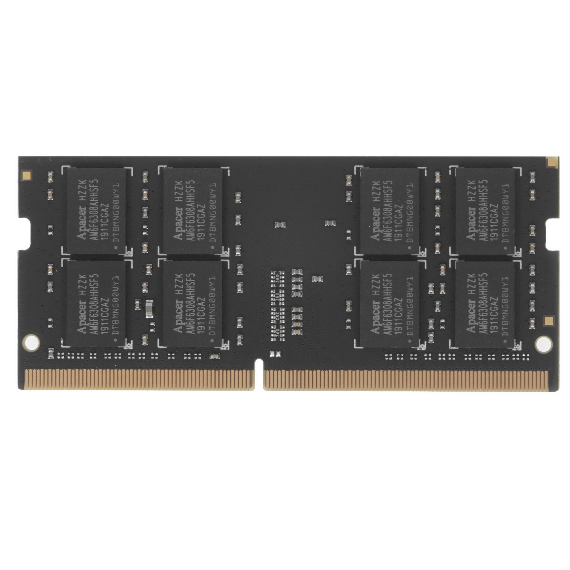 Оперативная память Apacer, DDR4, 16GB (1x16GB), 2666 MHz, CL19, SO-DIMM