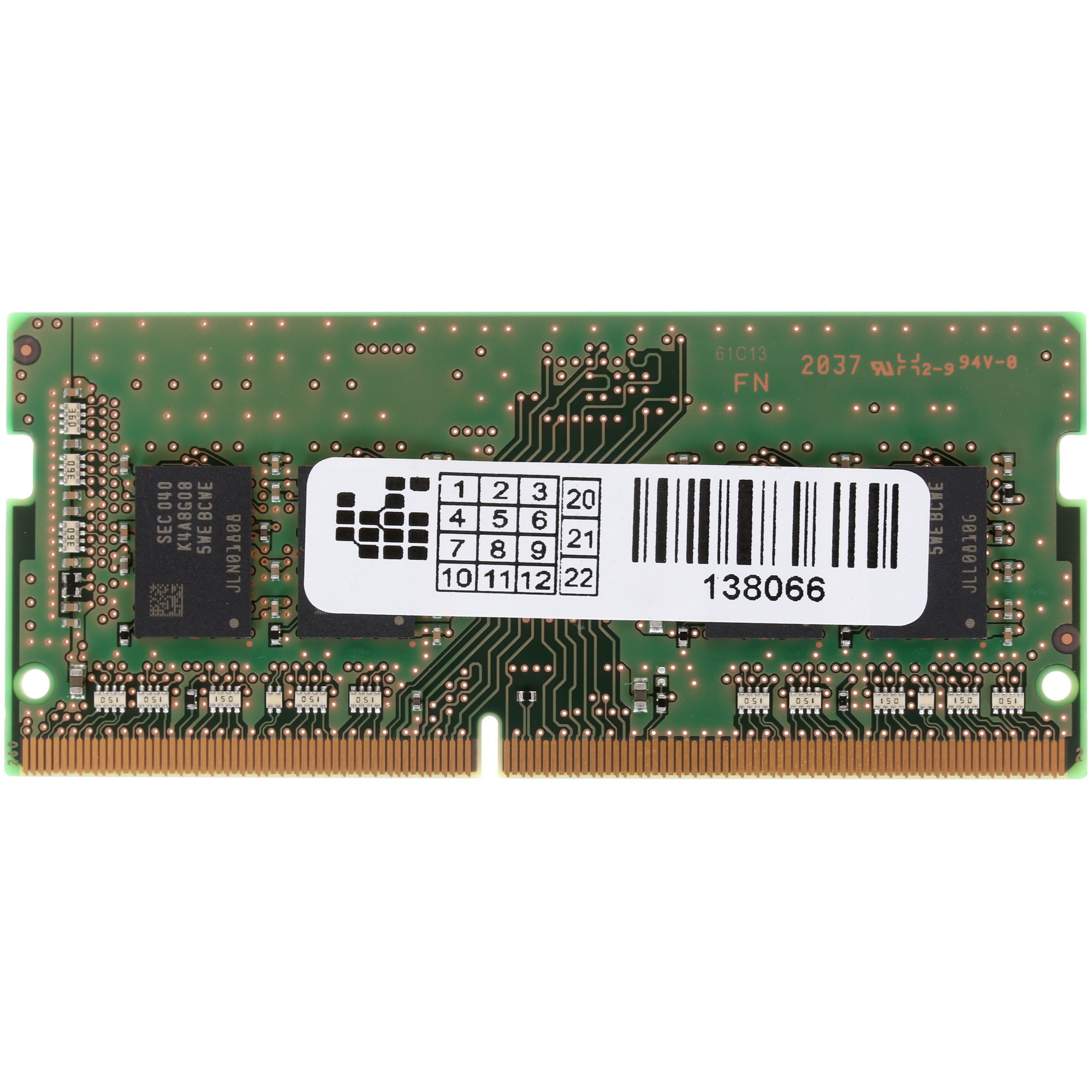 Оперативная память Samsung, DDR4, 8 ГБ (1x8 ГБ), 3200MHz, CL22, SO-DIMM