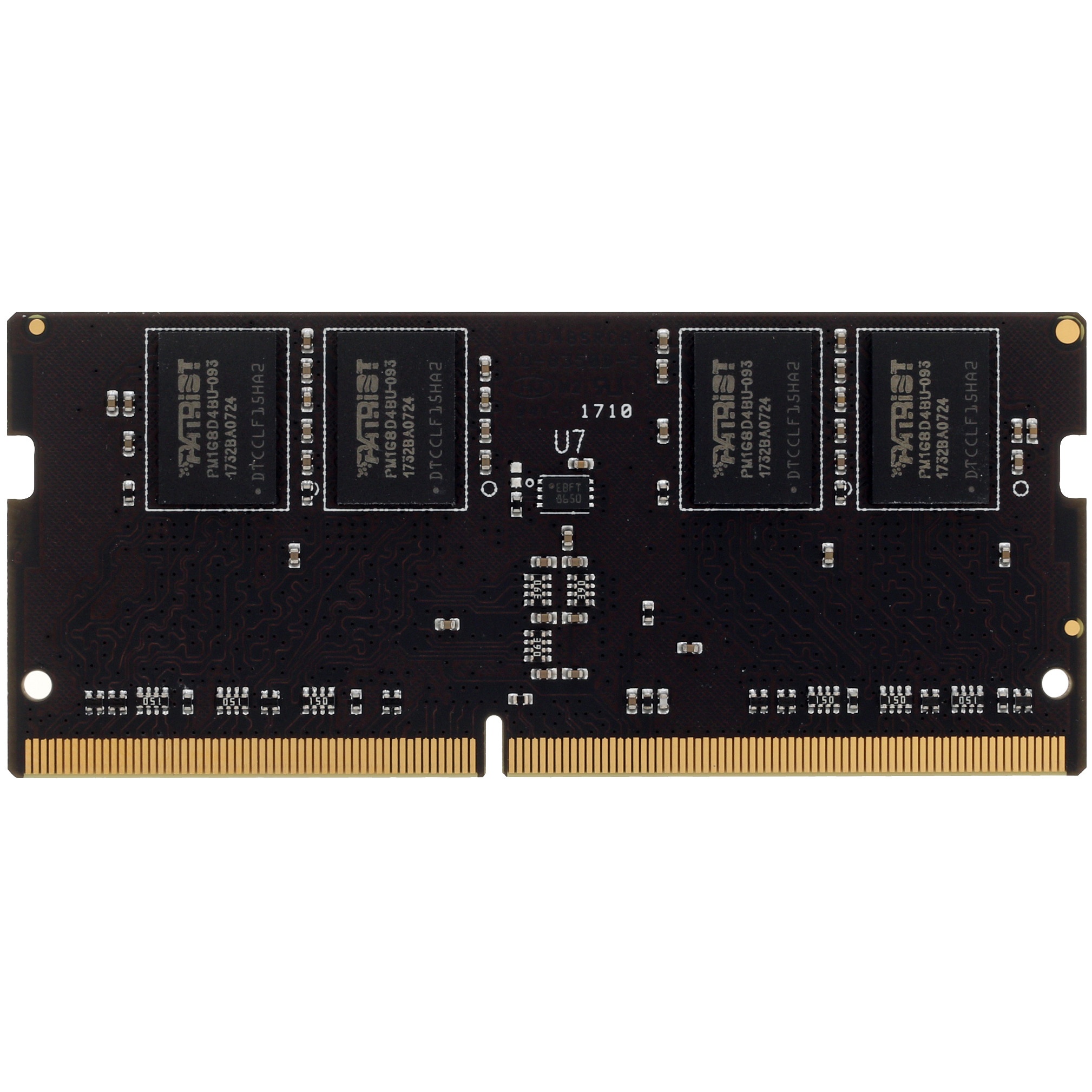 Оперативная память Patriot, DDR4, 8GB (1x8 GB), 2400 MHz, CL17, SO-DIMM