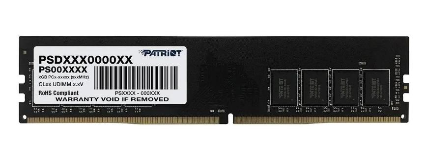 Оперативная память Patriot Signature, 8 ГБ, DDR4, 2666 МГц, CL19, SO-DIMM