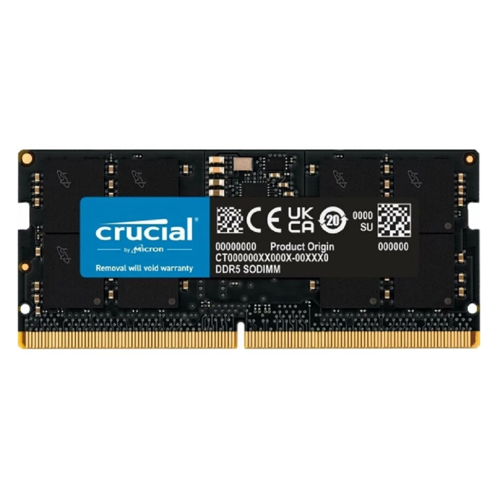 Оперативная память Crucial 16GB 4800МГц DDR5 CL40 SODIMM