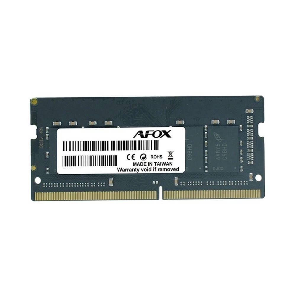 Оперативная память AFOX AFSD416PS1P, DDR4, 16GB (1x16 GB), 3200 MHz, CL22, SO-DIMM