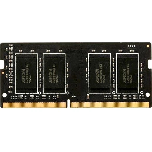 Оперативная память AMD Radeon R7, DDR4, 8GB (1x8GB), 2133MHz, CL15, SO-DIMM