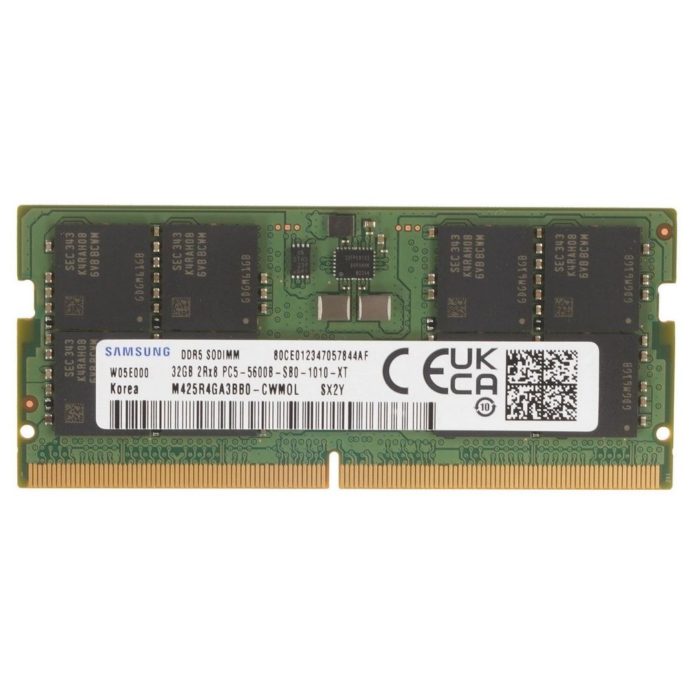 Память оперативная Samsung DDR5 SODIMM 32GB 5600 2Rx8, 1.1V