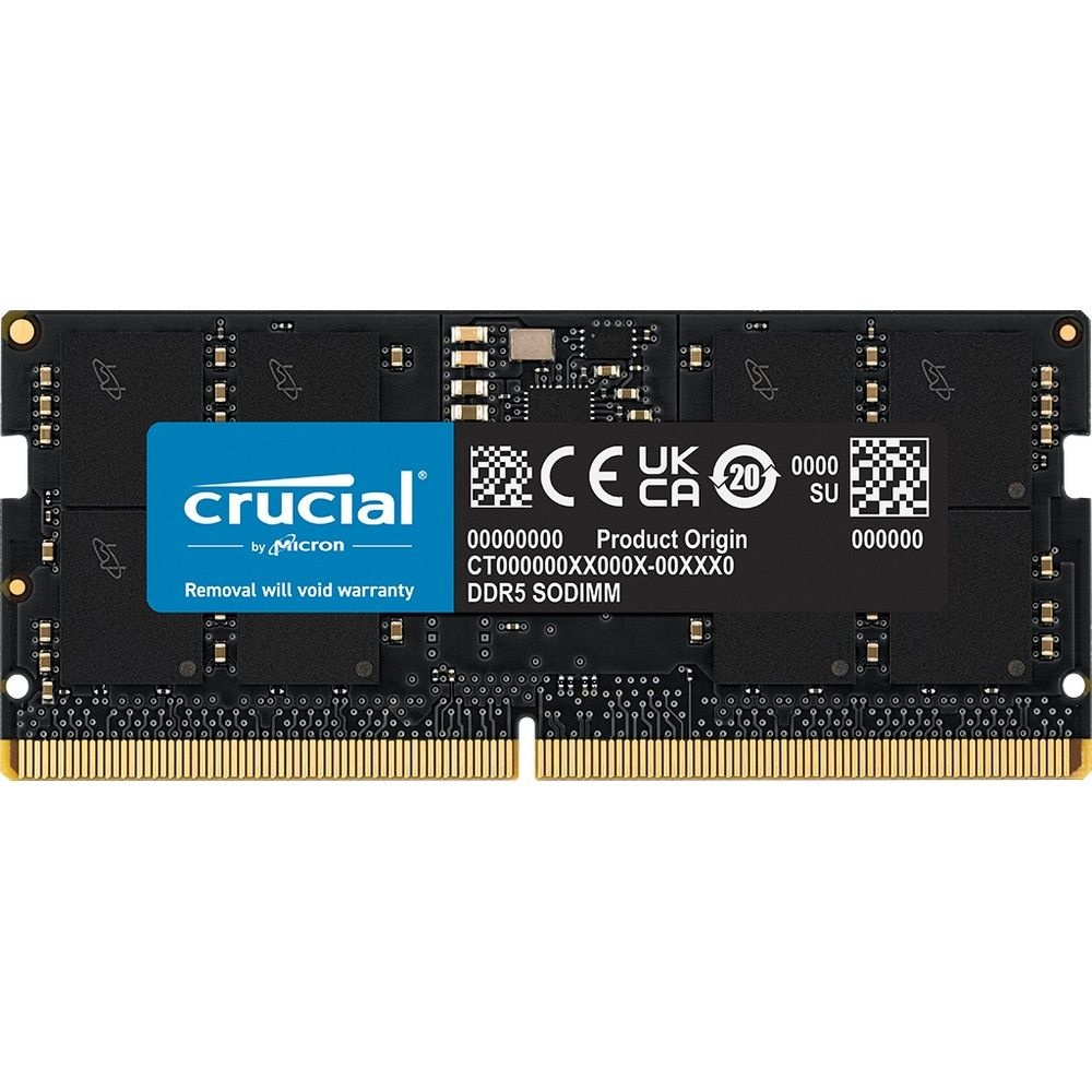Модуль памяти 16GB Crucial DDR5 5600 SO DIMM Classic Non-ECC, CL46, 1.1V, RTL