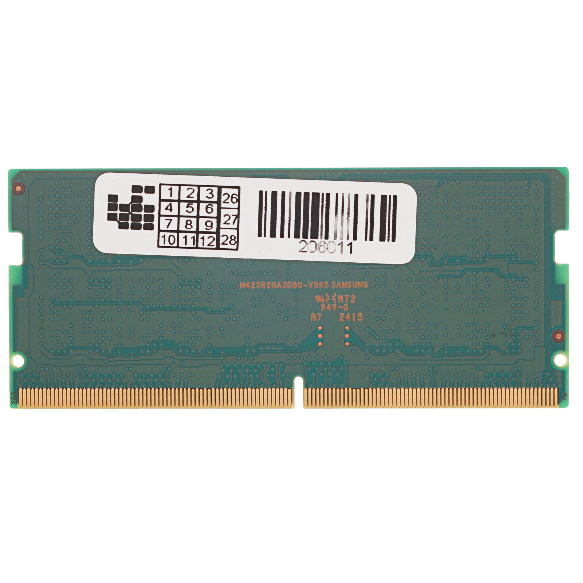 Модуль памяти Samsung 16GB SO-DIMM DDR5, 5600МГц