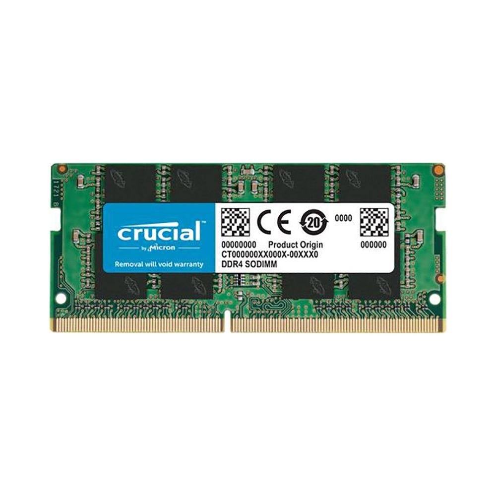 Модуль памяти Crucial 8GB DDR4 3200 SO DIMM Classic Laptop Memory Non-ECC, CL22, 1.2V, SRx8 Tray