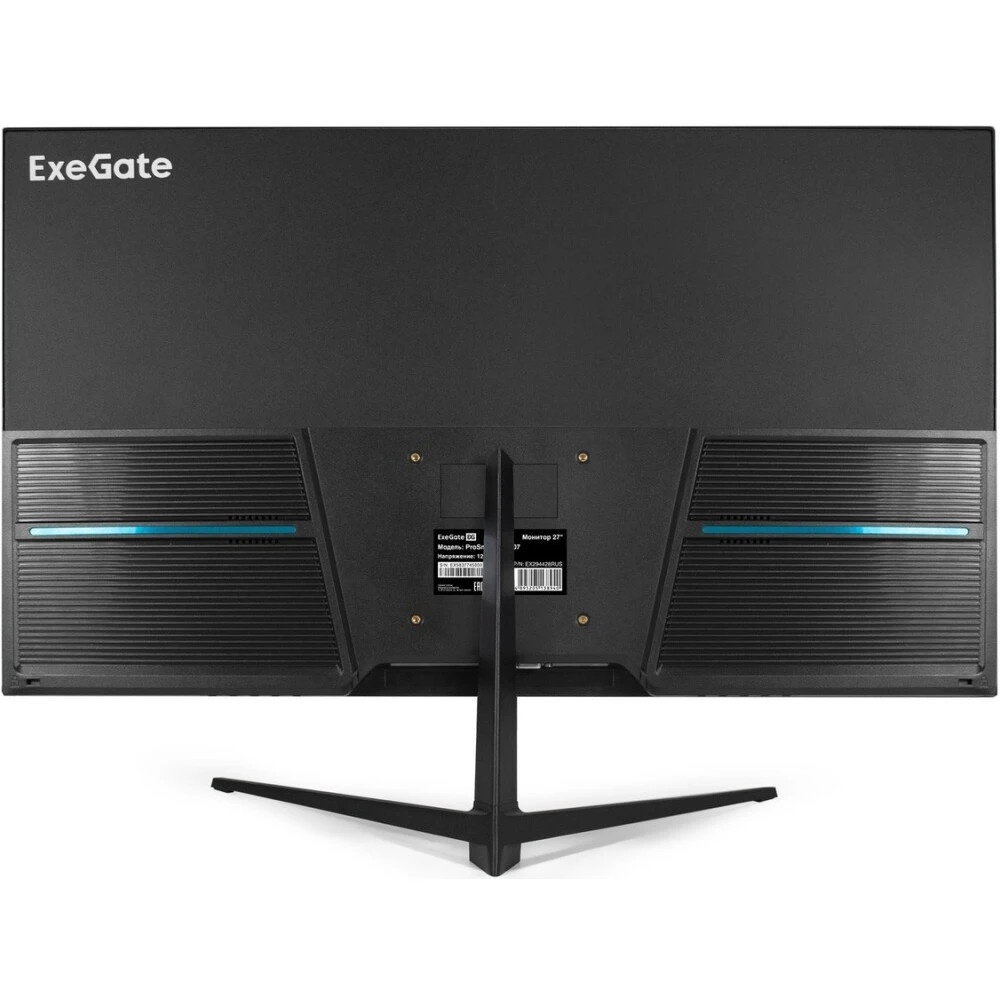 Монитор 27" ExeGate ProSmart EV2707 VA 1920x1080, 75 Гц, 5 мс, 16:9, 250 кд/м2, 1xHDMI, 1xVGA, черны