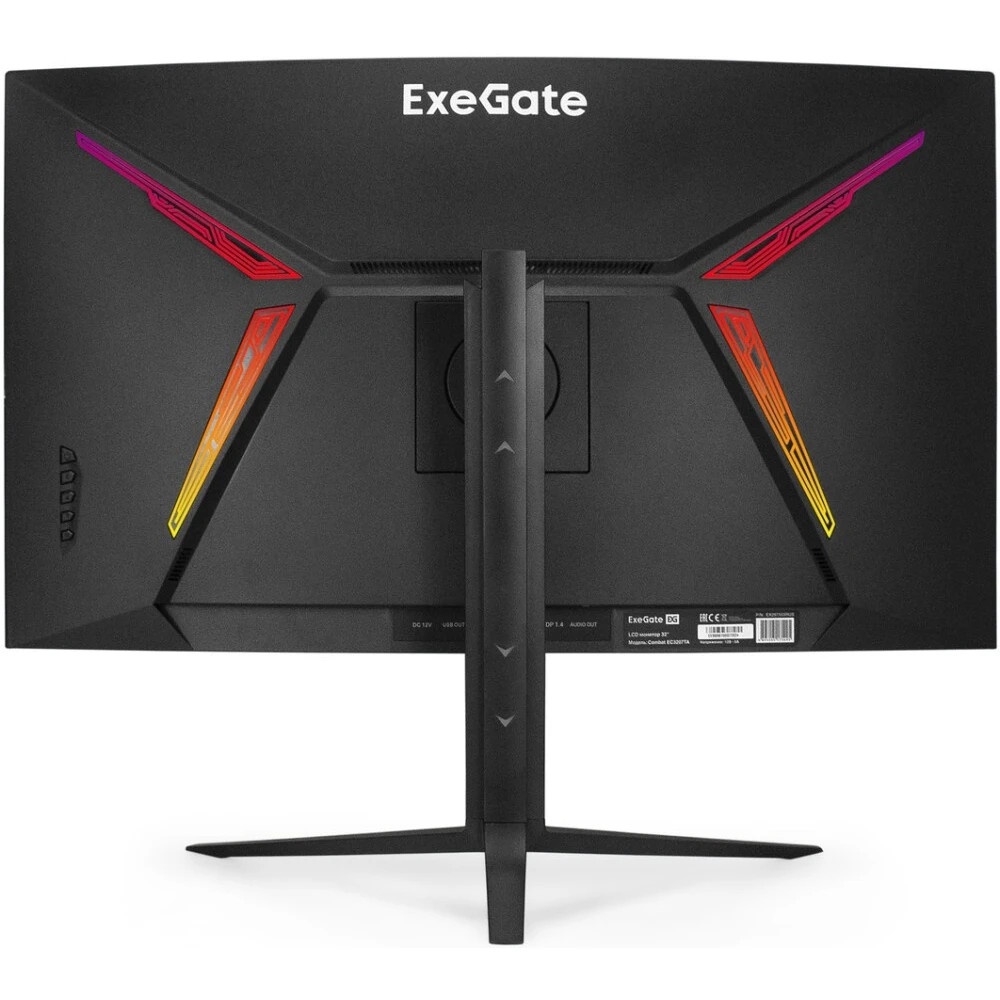 Монитор 31.5" ExeGate Combat EC3207TA VA 2560x1440, 240 Гц, 1 мс, 16:9, 300 кд/м², 1xHDMI, 2xDP, 2xU