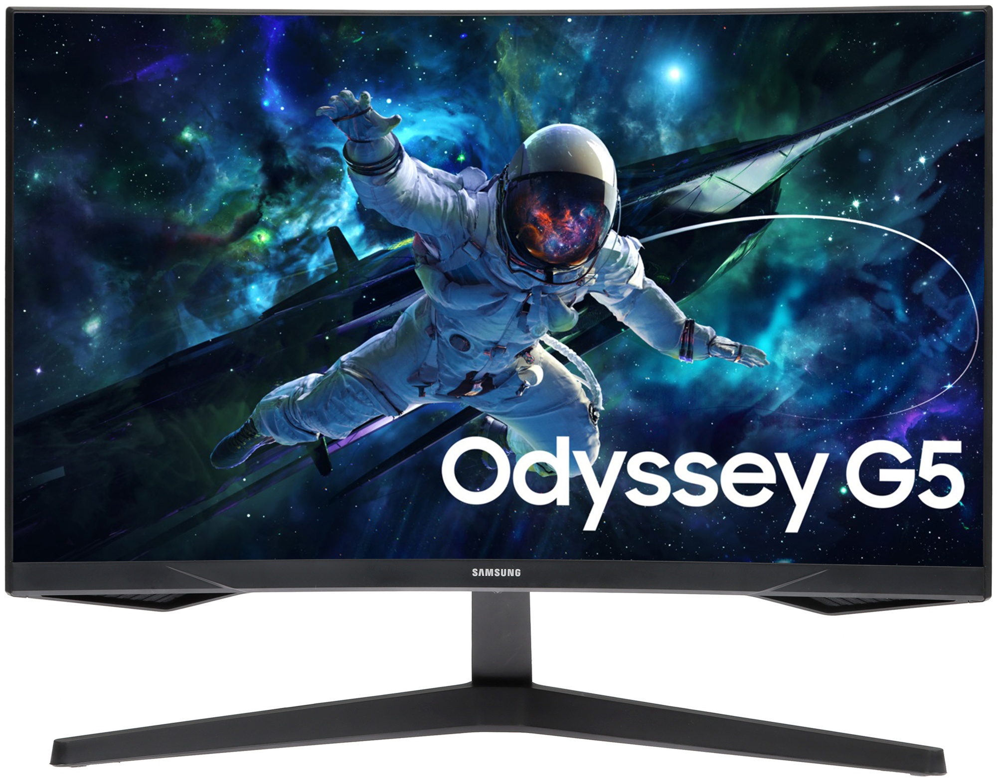Монитор 27" Samsung S27CG550EI VA 2560x1440, 165 Гц, 1 мс, 16:9, 300 кд/м2, 1xHDMI, 1xDP, изогнутый,