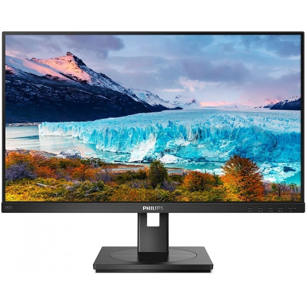 Монитор 23.8" Philips 242S1AE IPS 1920x1080, 75 Гц, 4 мс, 16:9, 300 кд/м2, 1xHDMI, 1xDP, 1xDVI, 1xVG