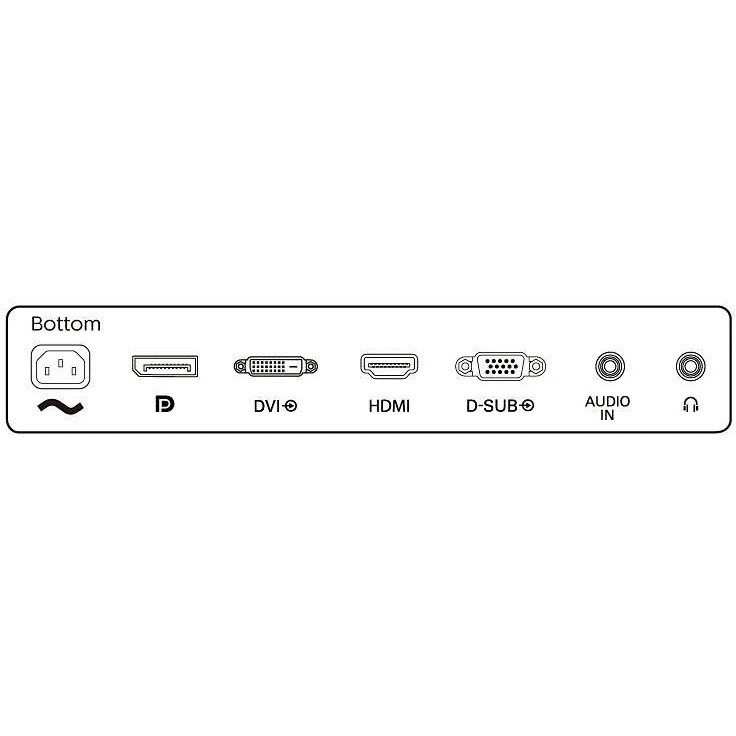 Монитор 23.8" Philips 242S1AE IPS 1920x1080, 75 Гц, 4 мс, 16:9, 300 кд/м2, 1xHDMI, 1xDP, 1xDVI, 1xVG
