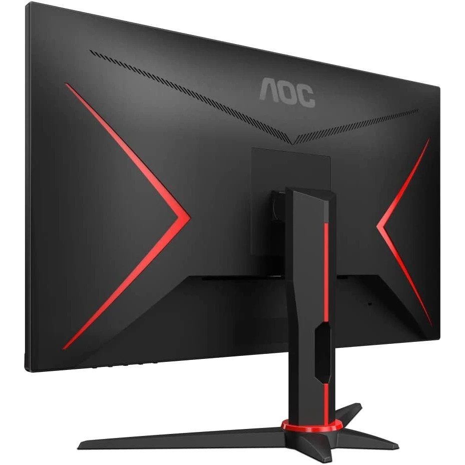 Монитор 27" AOC Q27G2E VA 2560x1440, 155 Гц, 1 мс, 16:9, 250 кд/м2, 2xHDMI, 1xDP, черный/красный