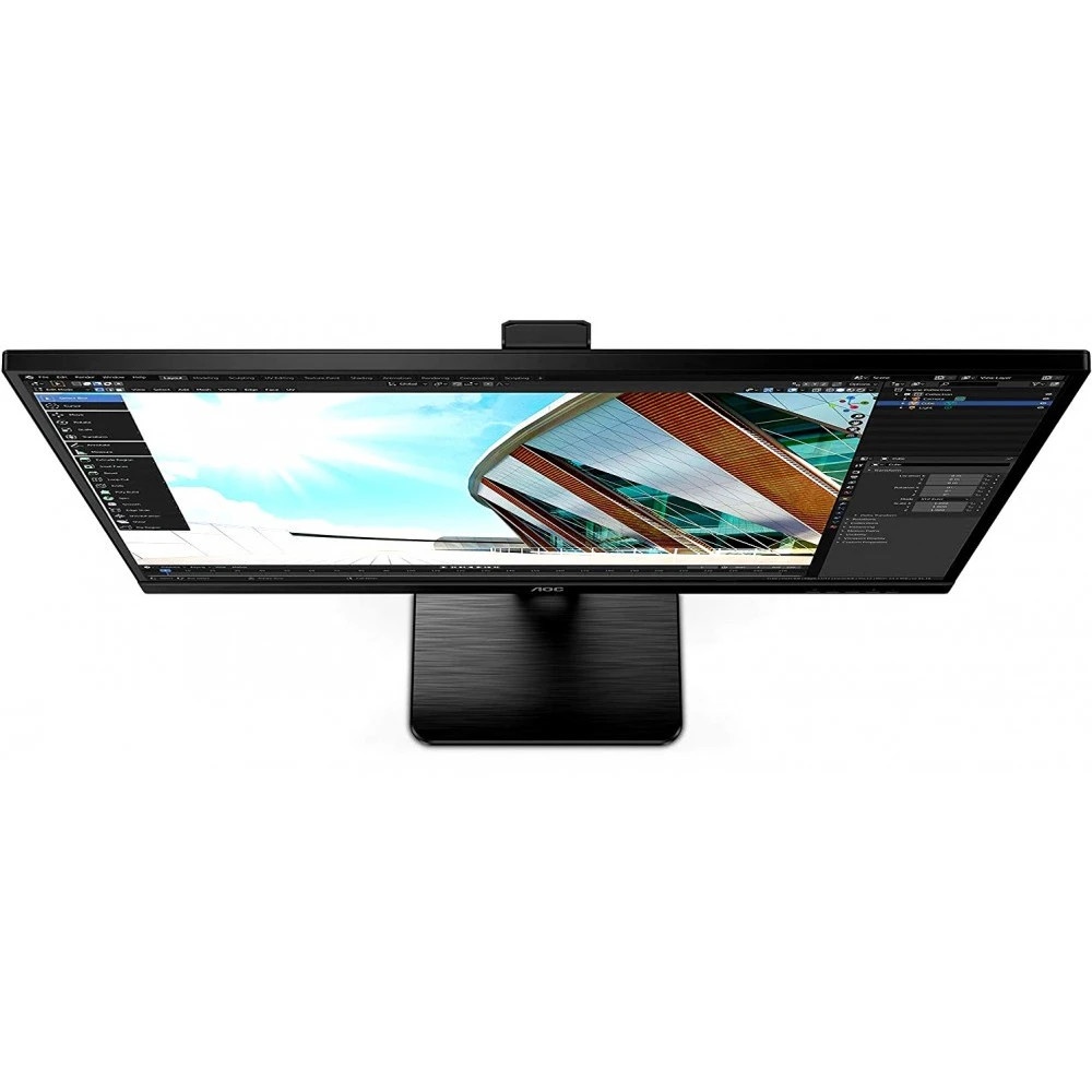 Монитор 27" AOC 27P2Q IPS 1920x1080, 75 Гц, 4 мс, 16:9, 250 кд/м2, 1хDVI, 1хDP, 1xHDMI, 1xVGA, 1x3.5