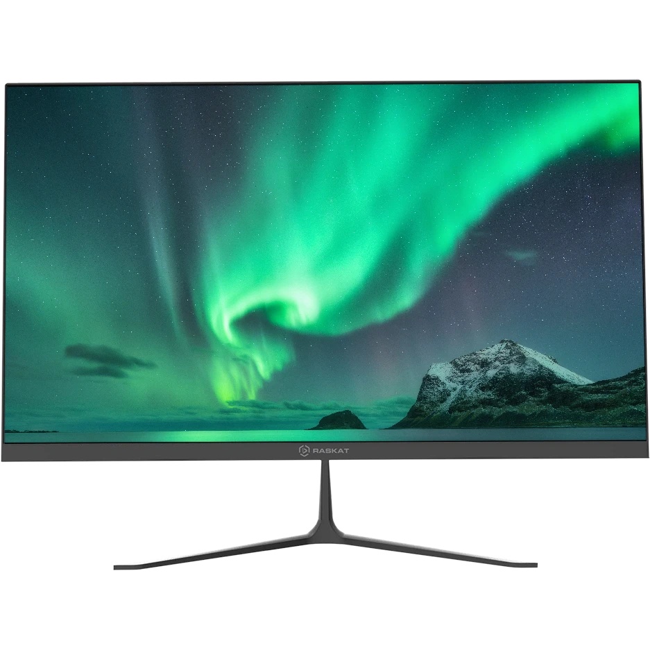 Монитор 23.8" Raskat I24F10DA IPS 1920x1080, 100 Гц, 5 мс, 16:9, 250 кд/м², 1xHDMI, 1xVGA, 2x3 Вт, ч
