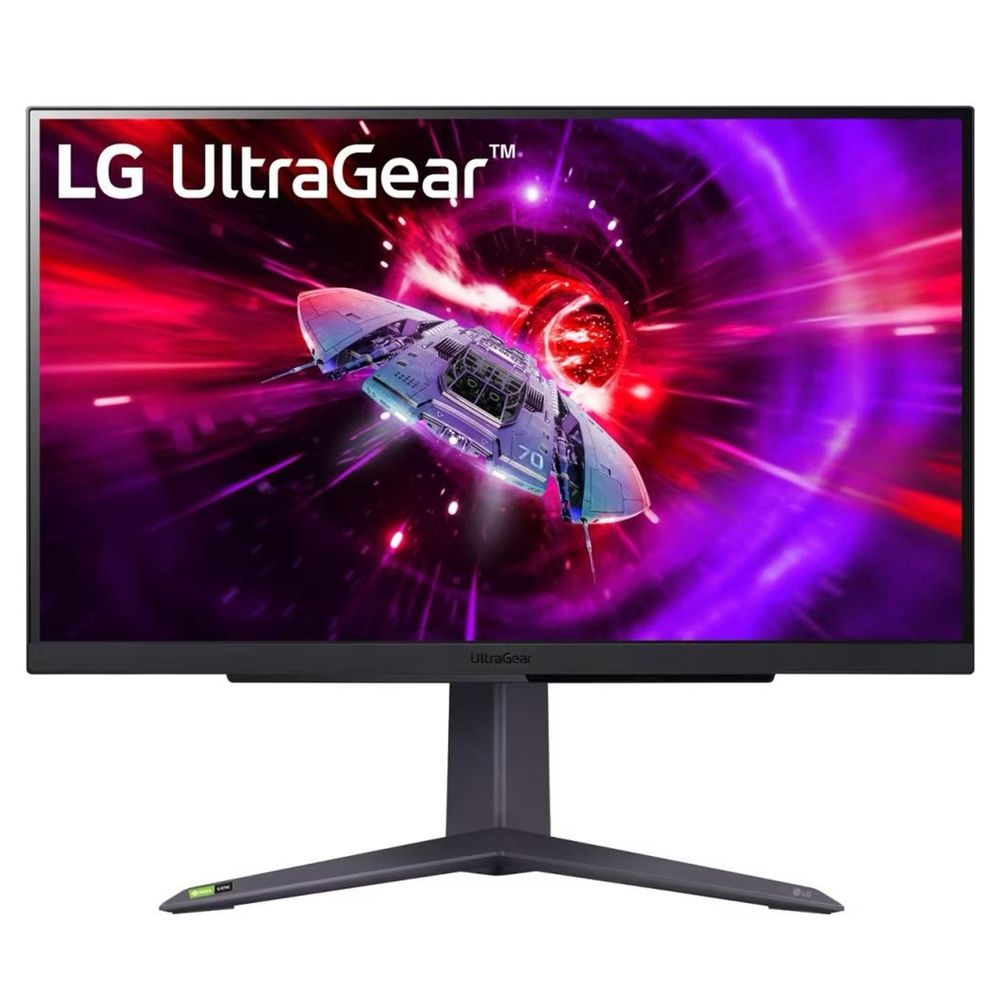 Монитор 27" LG UltraGear 27GR75Q-B IPS 2560x1440, 144 Гц, 1 мс, 16:9, 300 кд/м2, 2xHDMI, 1x3.5 мм, ч