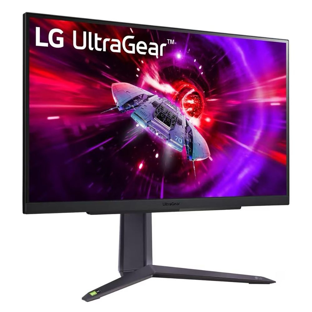 Монитор 27" LG UltraGear 27GR75Q-B IPS 2560x1440, 144 Гц, 1 мс, 16:9, 300 кд/м2, 2xHDMI, 1x3.5 мм, ч